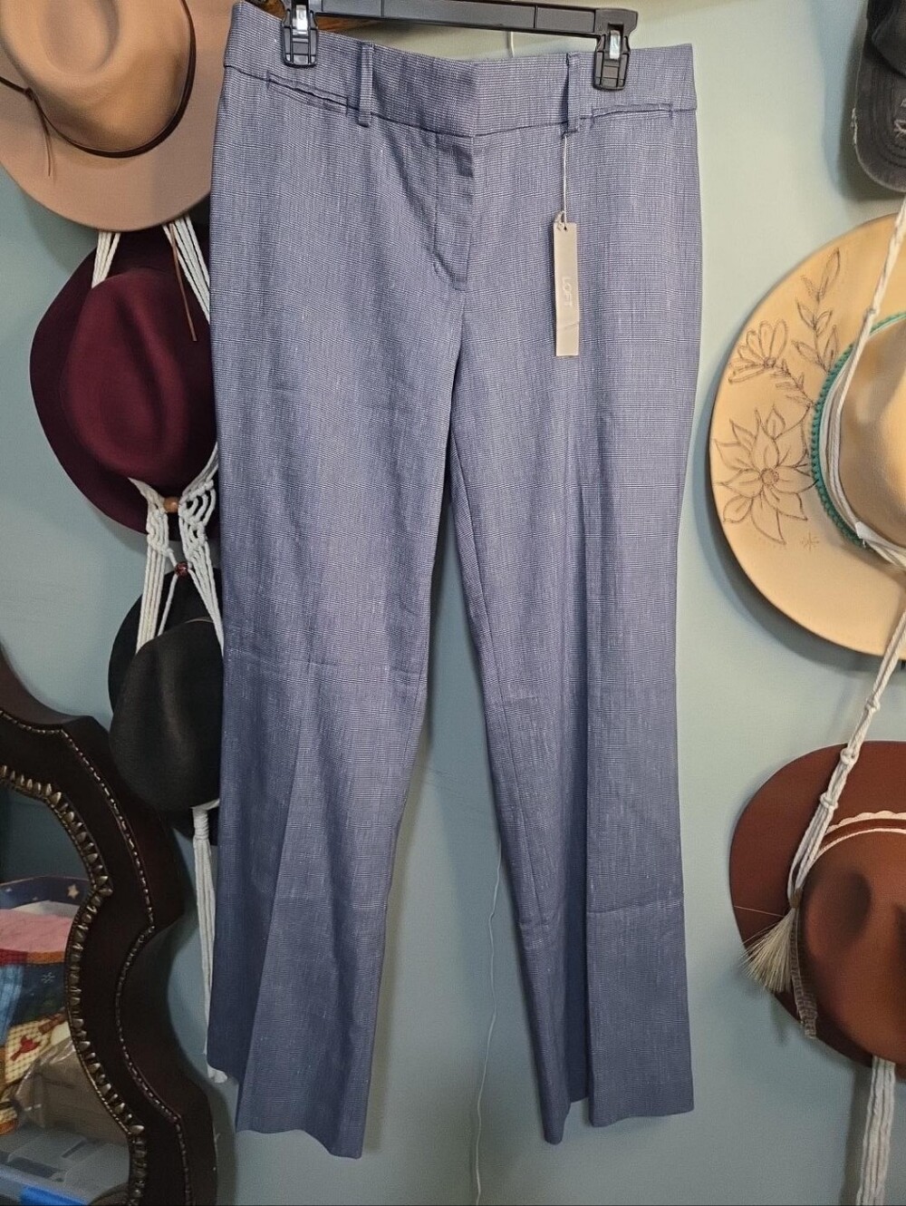 LOFT julie Curvy Through The Hips Trousers - Picture 2 of 9
